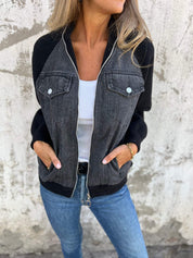Veste femme automne Sarah – veste tendance avec coupe confortable & chic