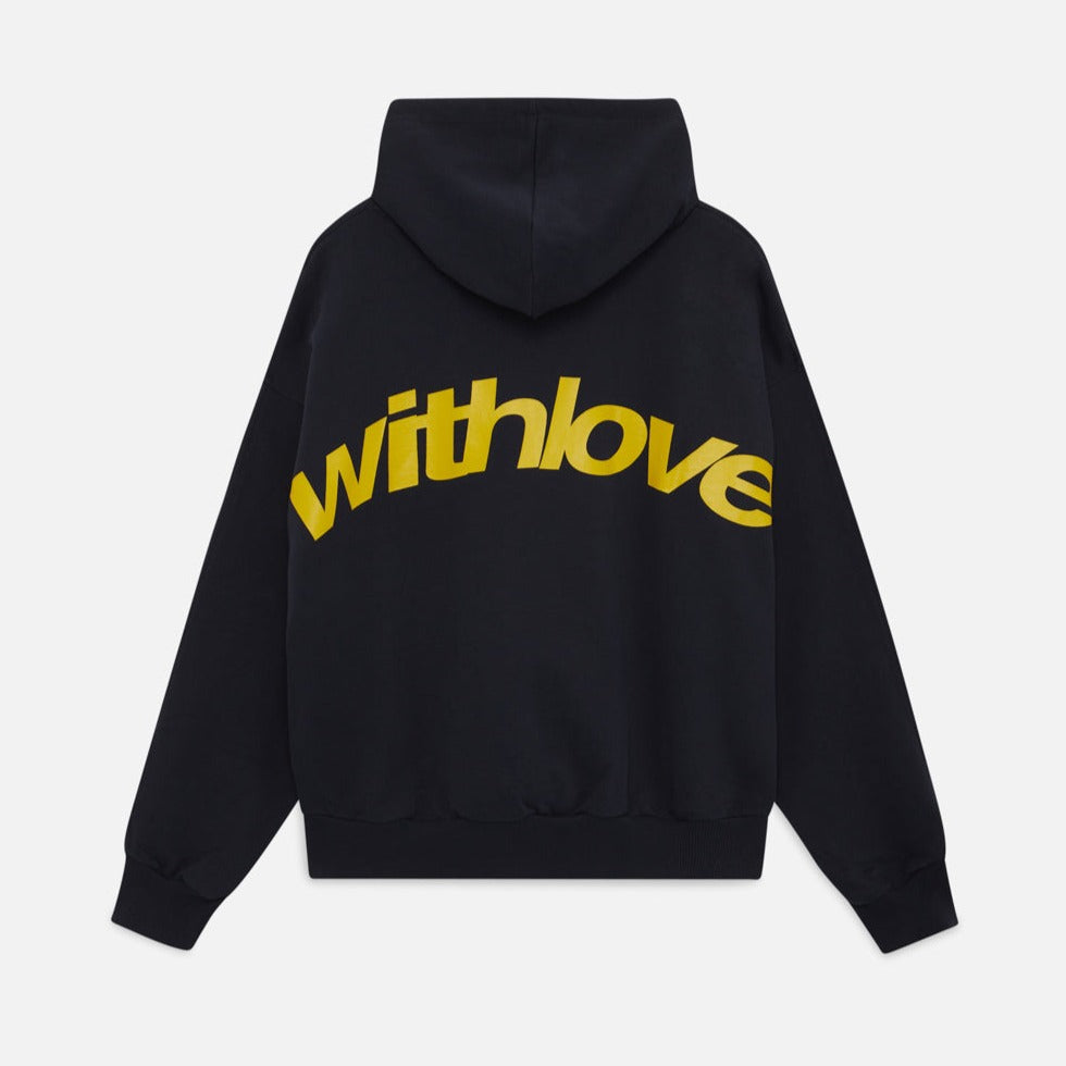 Hoodie unisexe With-love – sweat à capuche premium au design minimaliste