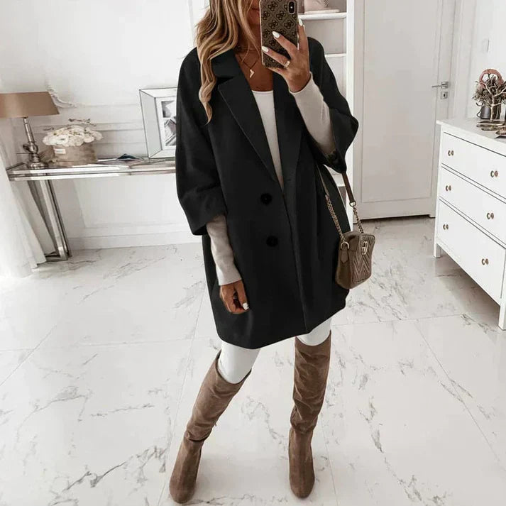 Fallorani | Manteau long femme automne – Élégant, léger & confortable