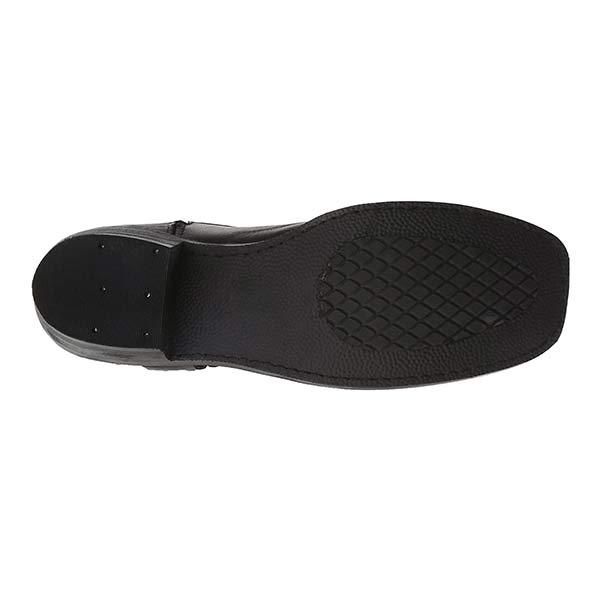 Bottes cowboy homme Winfred – bottes western en cuir avec zip latéral vintage