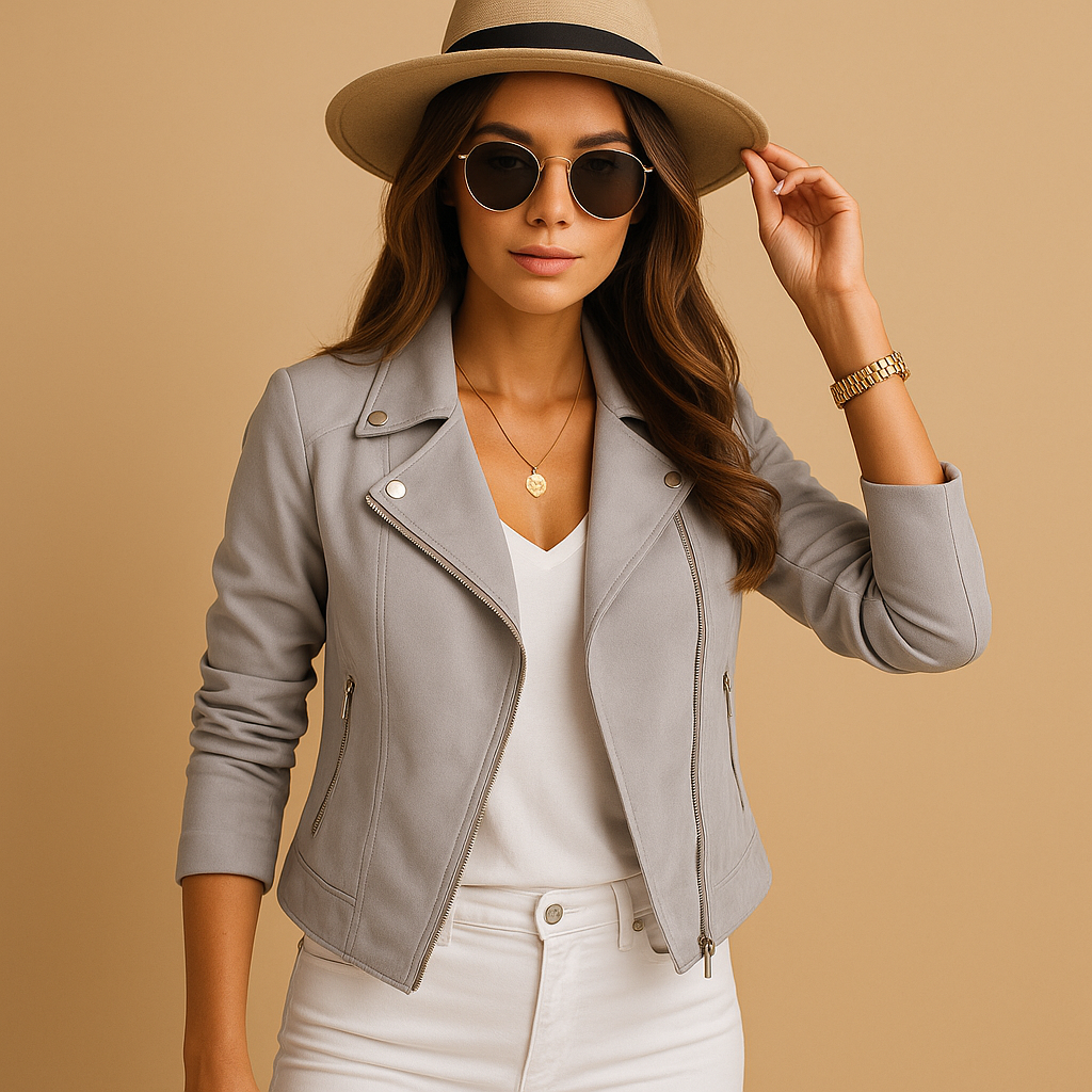 Veste d’été courte femme Lianne – Légère, chic et coupe moderne