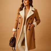 Manteau long d’hiver femme Marlies – matelassé chaud & style moderne