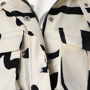 Martje | Blouson bomber femme court – Léger, col montant & style estival