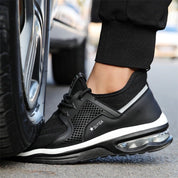 Chaussures de sécurité femme – baskets orthopédiques à embout en acier & semelle antidérapante