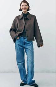 Manteau femme Kharla – doudoune oversize épaisse et chaude au style moderne