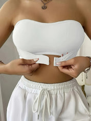 Naomi bandeau femme | Soutien-gorge sport sans armatures | Antiglisse & respirant