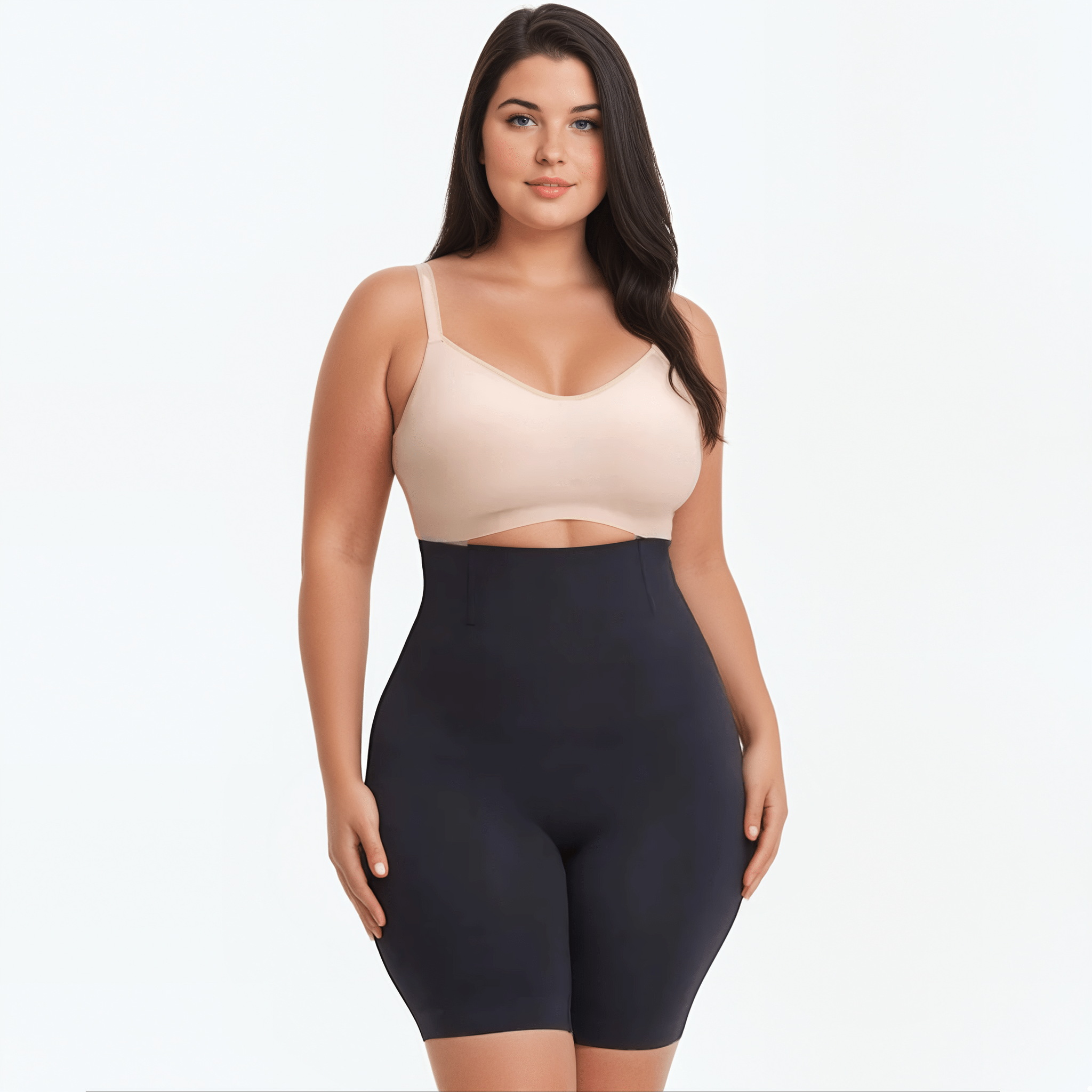 Short gainant taille haute – shapewear sculptant avec maintien ferme & confort