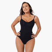 Body gainant femme – shapewear sculptant dos nu avec bretelles réglables