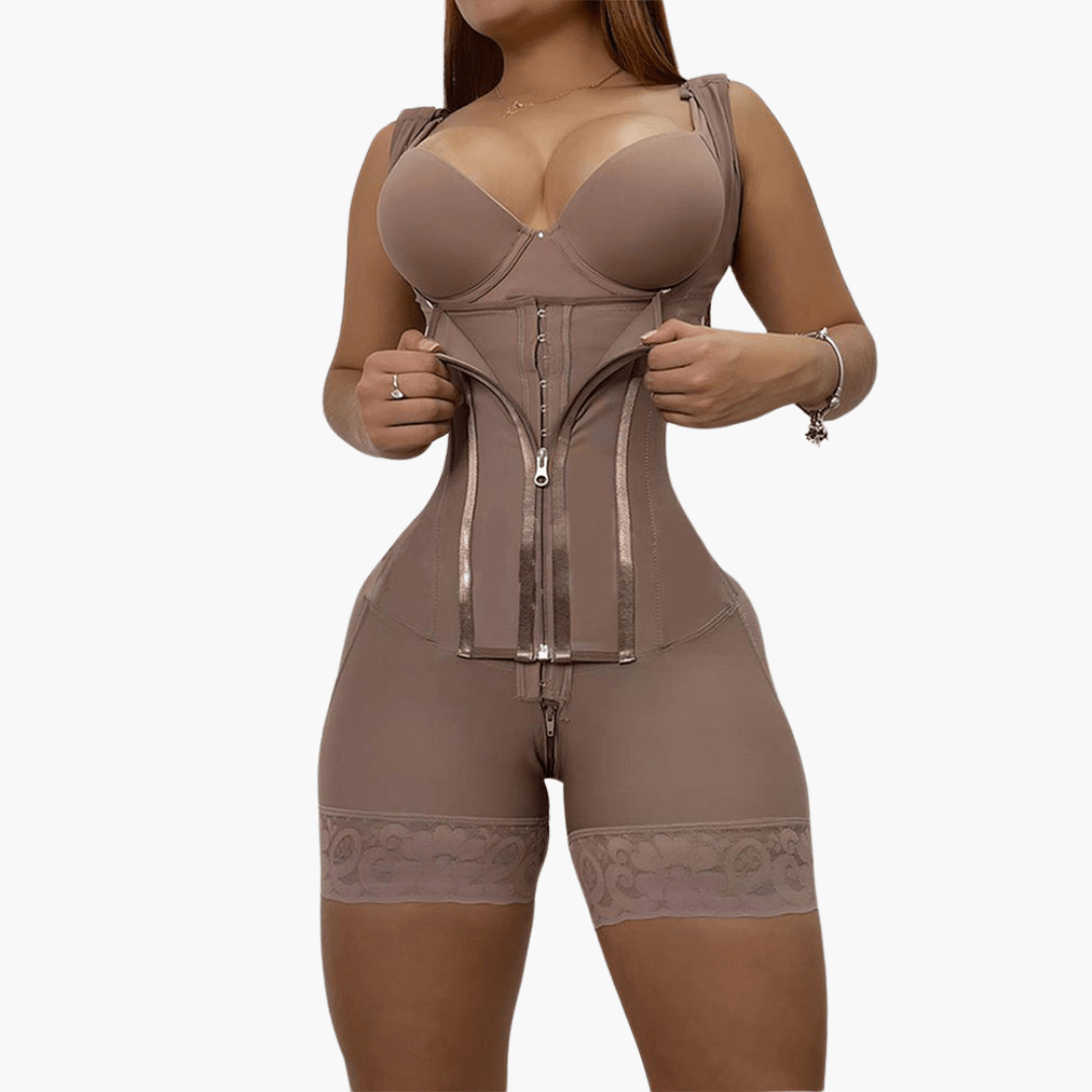 Faja postpartum SkinzLine – shapewear gainant avec contrôle du ventre & soutien poitrine