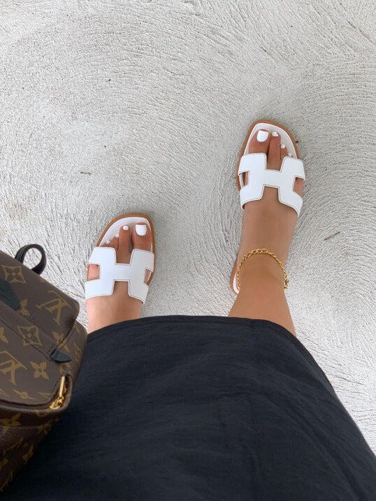 Sandales plates femme Jona – Confortables et élégantes pour l’été