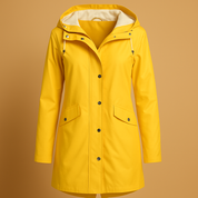 Imperméable femme Evelien transparent avec capuche – Léger et stylé