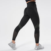 Legging sport “Lorina” taille haute – squat-proof, respirant & effet galbant