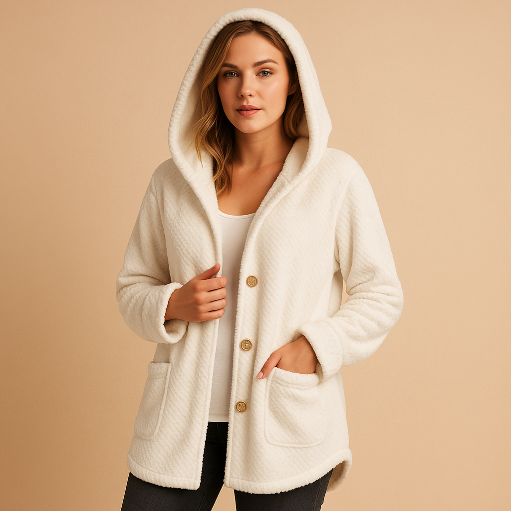 Manteau d’hiver femme Femke – capuche pratique & doublure isolante